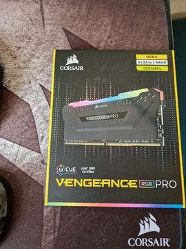 Ram DDR4 Corsair vengance 64GB 3200 MHZ CL16 NOWE.