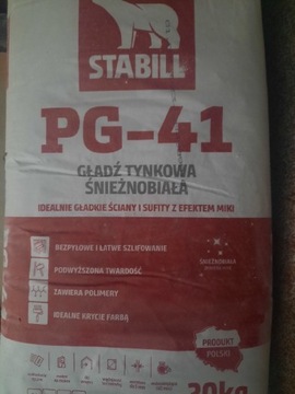 Gładź gipsowa stabil pg-41 20kg