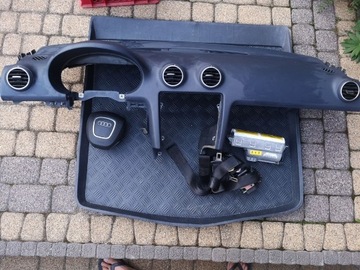 Deska konsola kokpit półka airbag audi a3 8 p lift