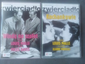 Jeanne Moreau x 2 DVD Windą na szafot+ Kochankowie
