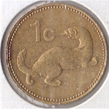 MALTA 1 cent 1986 KM#78