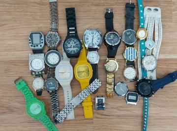 zestaw zegarków 24 sztuki CK USA  Casio Ice watch 