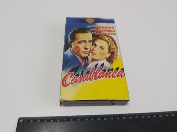 CASABLANCA VHS- Humphrey Bogart, Ingrid Bergman PL