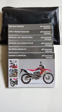 Instrukcja obsługi Honda CRF 250 L