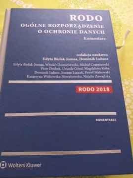 RODO ogólne rozporządzenie o ochronie dancyh kome