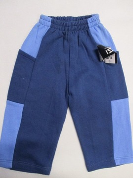 Spodnie dresowe dżinsowe bawełniane rozmiar 80