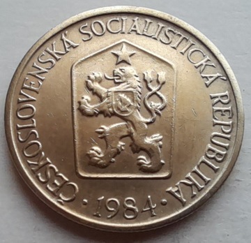 Czechosłowacja, 1  Korona, 1984