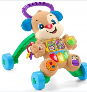 Pchacz Fisher Price dźwięk, światło (21+)