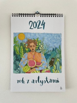 Kalendarz z artystami A4 