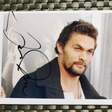 Jason Momoa - zdjęcie z autografem