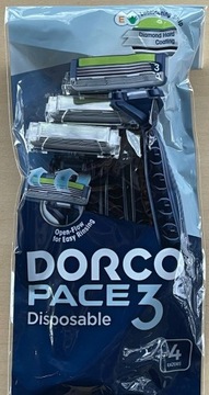 Dorco pace 3 4 sztuki + 1 GRATIS