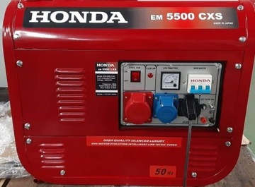 Agregat prądotwórczy EM Honda 5500 CXS