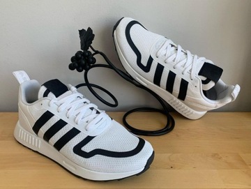 Buty Adidas 42 2/3 - 27cm męskie białe sportowe
