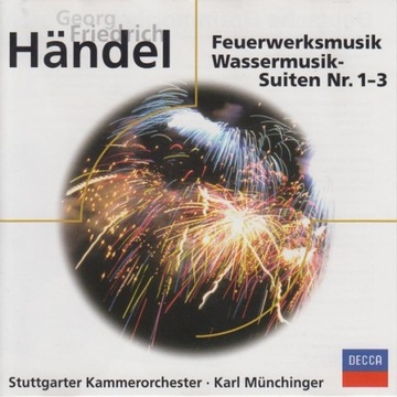 Handel Muzyka fajerwerków wody Suity 1-3 CD AA80