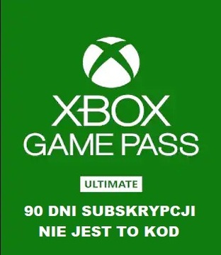 XBOX GAME PASS ULTIMATE 90 DNI + LIVE GOLD