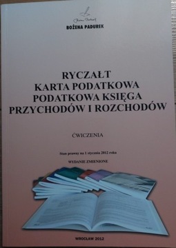 Ryczałt, podatkowa ksiega przychodów i rozchodów 