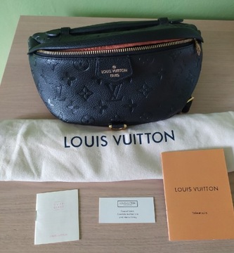 Czarna nerka Louis Vuitton Empreinte Bumbag 