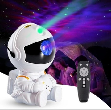 Galaxy Star astronauta projektor LED nocne światło