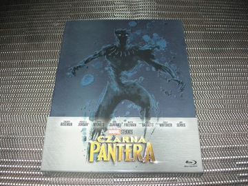 BLU-RAY CZARNA PANTERA (STEELBOOK)