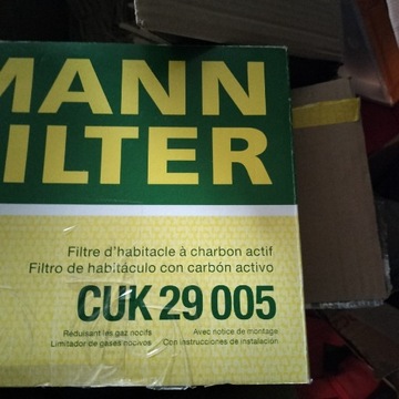 Mann-Filter CUK 29 005 Filtr wentylacji