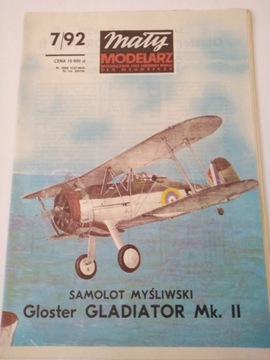 Mały modelarz - samolot myśliwski z II W.Ś.