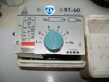 Przekaźnik RT-60 Mera Refa 220V wkład bez obudowy