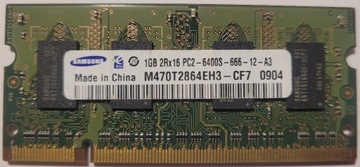 RAM SO-DIMM 1GB 800MHz DDR2 CL6 PC2-6400 