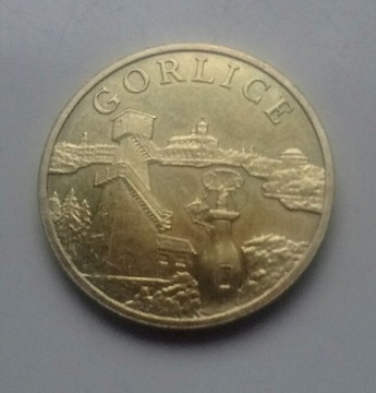 Moneta 2 zł Gorlice 2010 rok