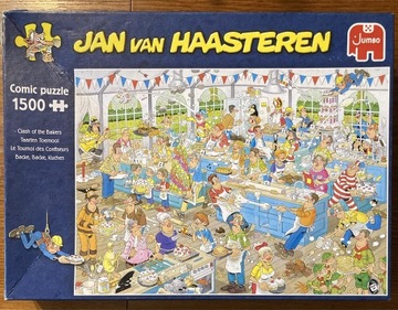 Puzzle JUMBO 1500 Clash of the Bakers 