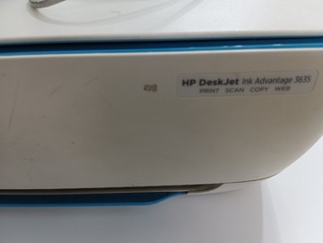 HP DeskJet 3635 bez kartridży, raczej działa.