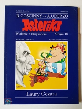 Asterix Wydanie z leksykonem Laury Cezara