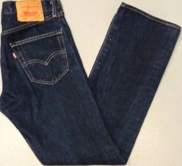 R)LEVI'S 505 ORYGINALNE SPODNIE JEANSOWE Roz.29/32