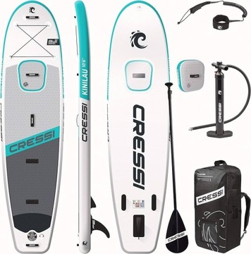 Deska SUP 10,6" z oknem Cressi Kinilsu 323cm NOWA