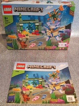 Lego Minecraft 21180 Walka ze strażnikami 