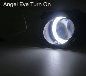 Światła do jazdy dziennej LED oko anioła+ halogen 