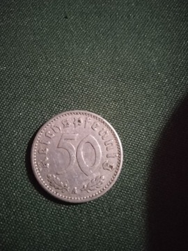 50 pfenning moneta 