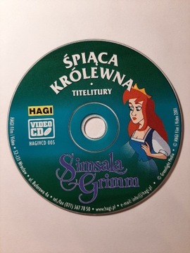 Simsala Grimm: Śpiąca Królewna, Titelitury - VCD