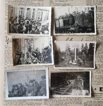 Wehrmacht 6 zdjęć z lat 1940-1944  III Rzesza