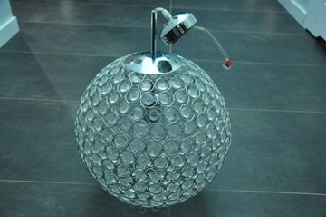 Lampa kula z kryształkam DUŻA 40cm