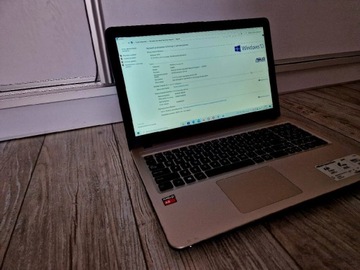 Laptop Asus X540Y 100% sprawny 1TB dysk