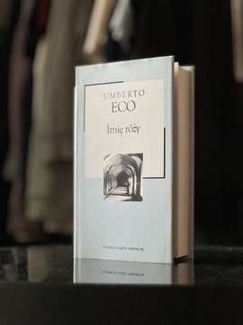 JAK NOWA Książka Umberto Eco Imię Róży BESTSELLER