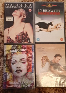 MADONNA - 4x DVD Okazja!