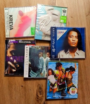 kreva set singli 6cd j-pop jpop j-hip-hop japan