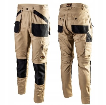 Spodnie roboczeBrixton PRACTICAL-BEŻOWY rozmiar 62