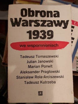 Obrona Warszawy 1939 we wspomnieniach