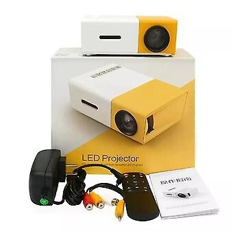 Yg300 Profesjonalny mini projektor Full Hd1080p Kino domowe Led 