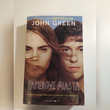 Książka Papierowe Miasta John Green