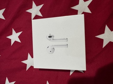 Apple AirPods 2 gen - MV7N2ZM/A - oryginał, NOWE!