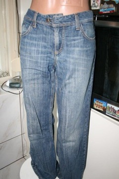 spodnie damskie jeansowe szerokie 40 L Tatuum +etu