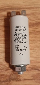Kondensator rozruchowy MKSP-5P 4uF MIFLEX